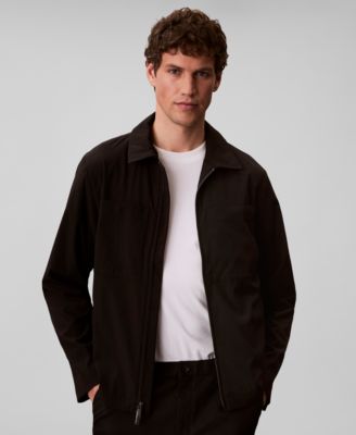 Men's Seersucker Blouson Jacket