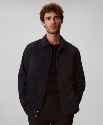 Men's Seersucker Blouson Jacket