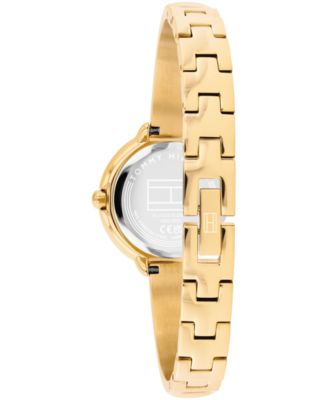 Women's Quartz Gold Tone Stainless Steel Bangle Bracelet Watch, 26mm
