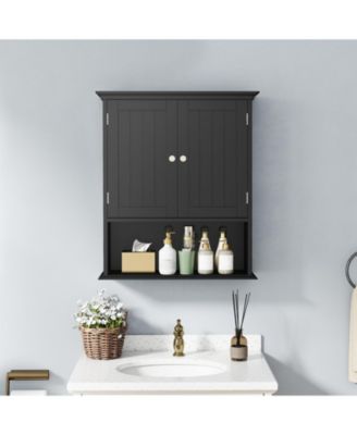 Wall Mount Bathroom Cabinet Storage Organizer Medicine Cabinet