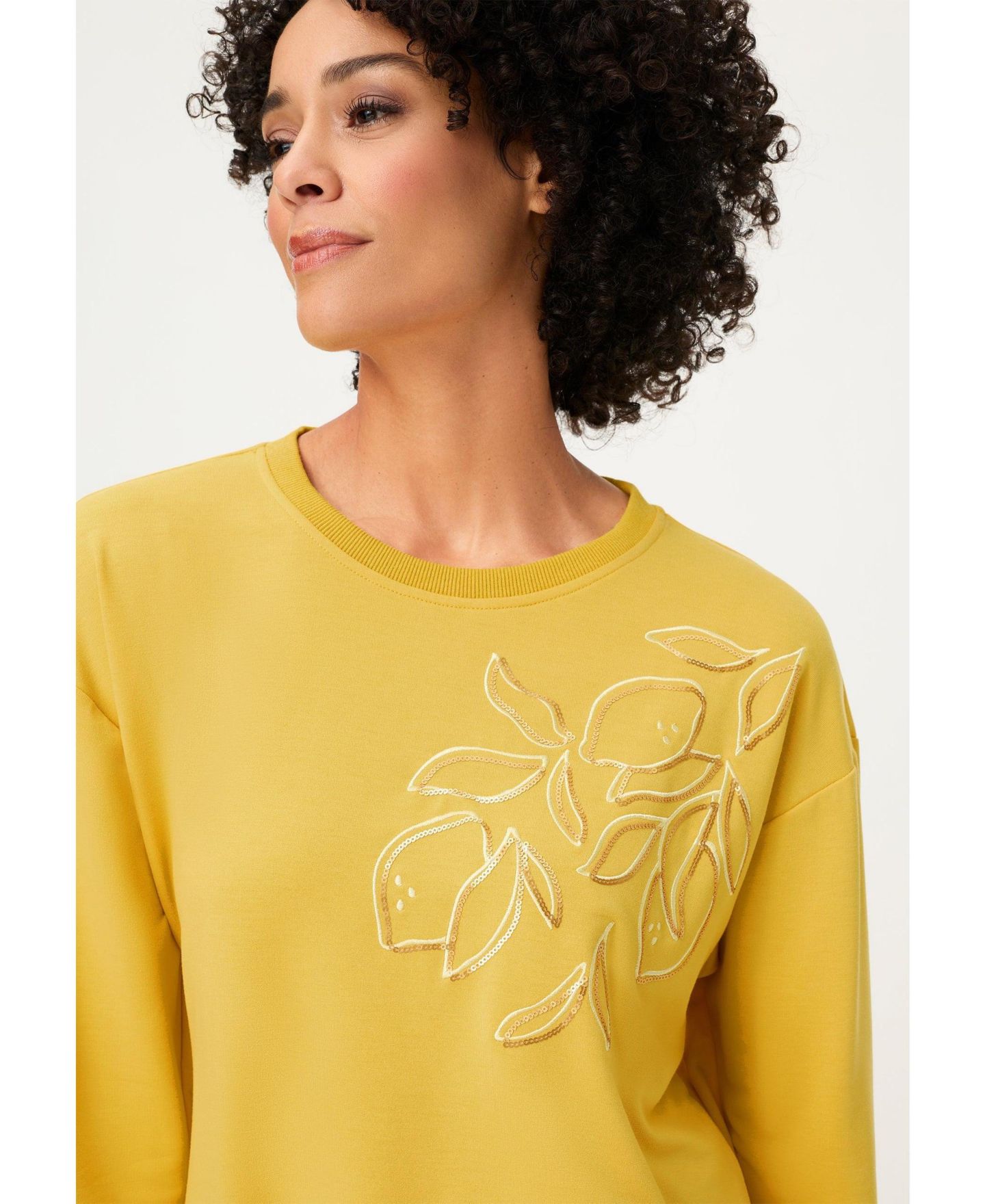 Женский топ Olsen Embellished Jersey Top — фото 3