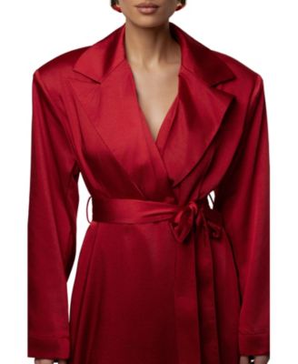 Women's Satin Embrace Maxi Dress