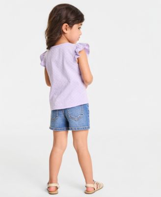 Girls' 12M-5T Skinny Pull-On Jeans
