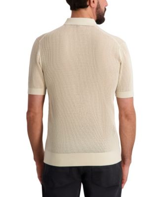 Men's Short-Sleeve Regular-Fit Polo Sweater