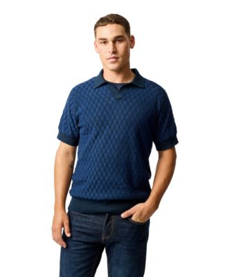 Men's Galdfield Cotton Knitted Polo Shirt