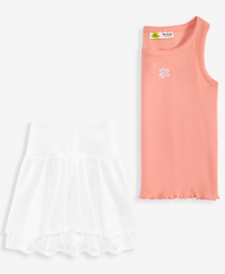 Girls' 5-20 Ribbed Tank Top