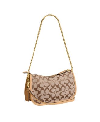 COACH Originals Waverly Small Signature Jacquard Twin Turnlock