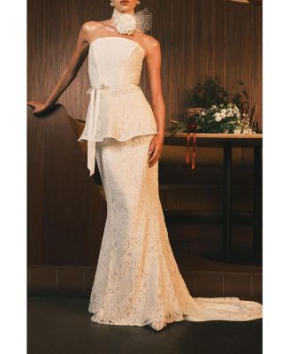 Women's Lace Bridal Maxi Skirt