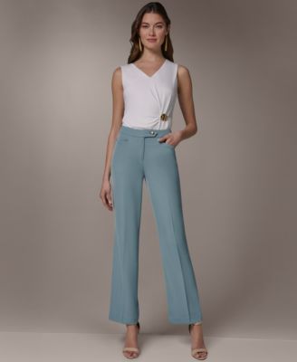 Petite Straight Leg Pants