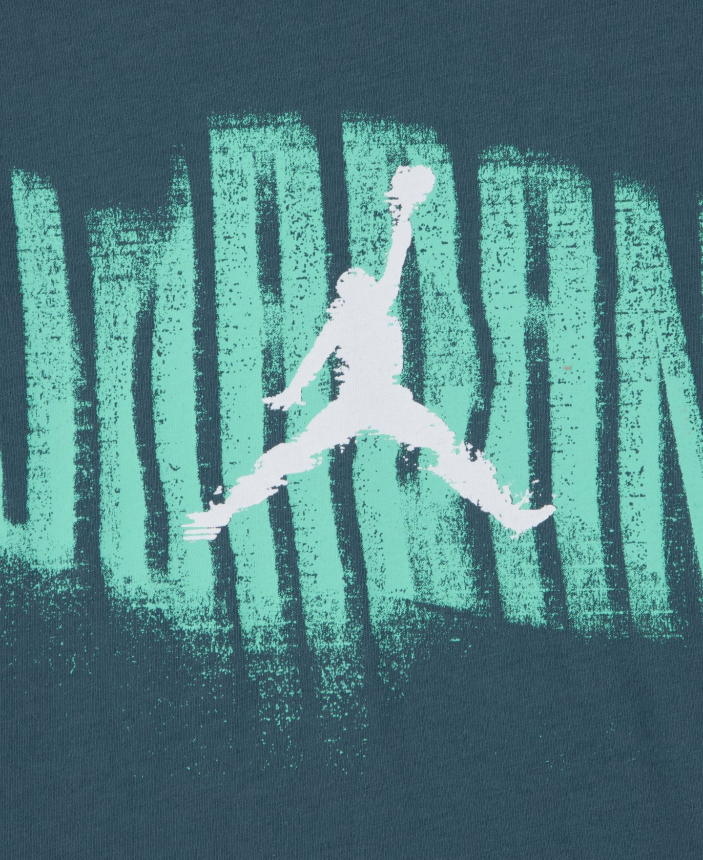 Футболка Jordan Crewneck T-Shirt для мальчиков, цвет: Зелёный — фото 3