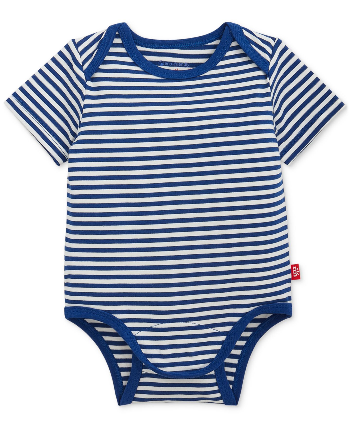 Комплект Magnetic Me Short-Sleeve Bodysuit and Pants, 3-Piece Set для мальчиков-малышей, цвет: Тёмно-синий / Синий — фото 2
