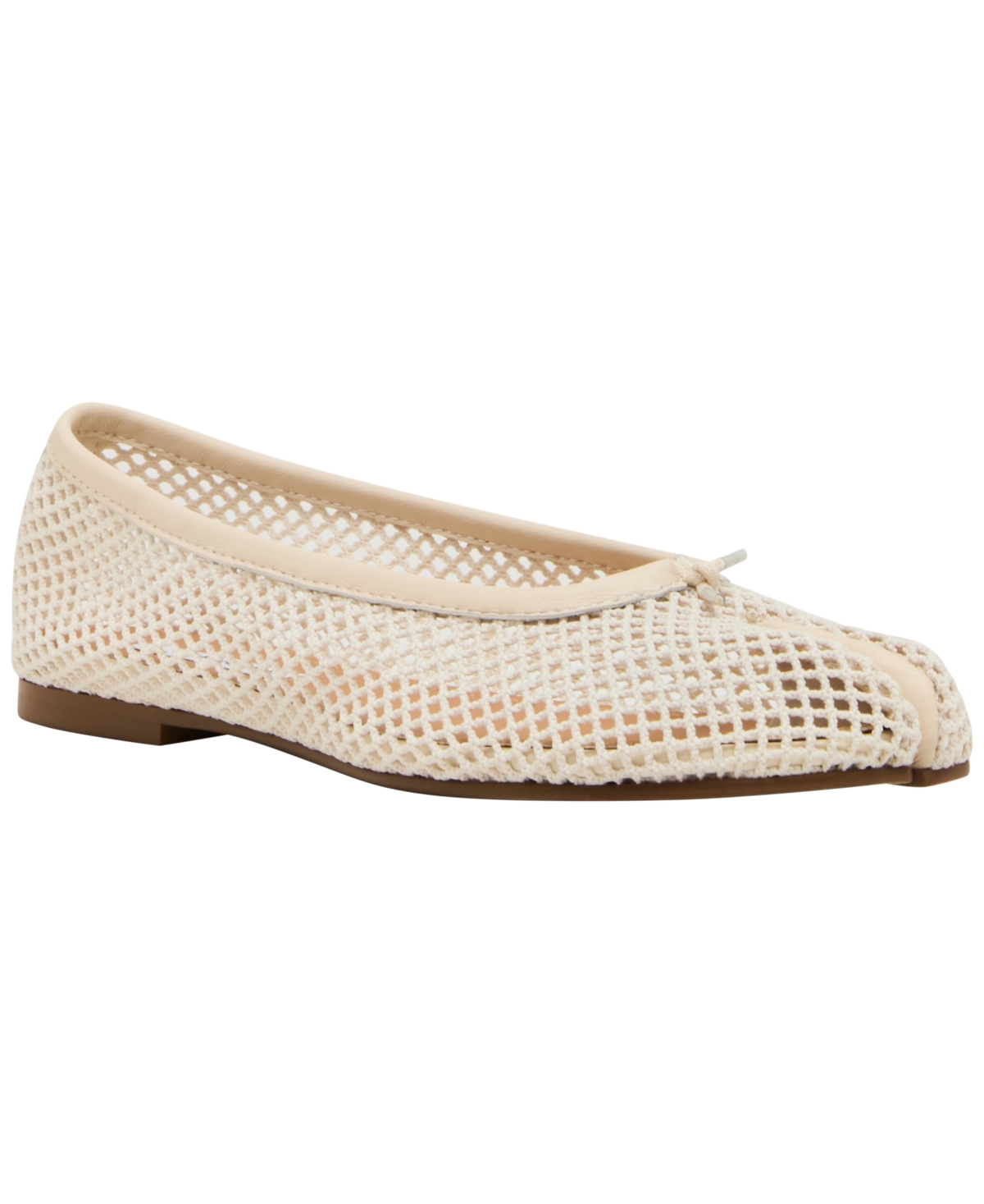 Steve Madden Women's Calico Mesh Flats - Bone - Size 8 - Leather