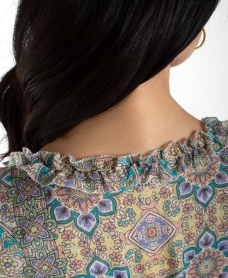 Women's Smocked Waist Maxi Dress