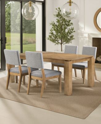Selby 5-Pc. Dining Set (1 Dining Table + 4 Chairs)
