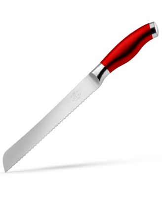 Serrated Bread Knife - Stainless Steel Bread Knife for Homemade Bread, Cake, Bagel