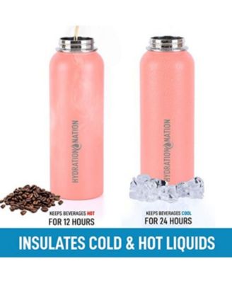 Stainless Steel Vacuum Insulated Water Bottle – Hydration Nation Thermo Design
