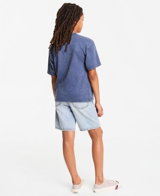Boys' Adjustable Denim Shorts
