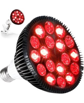 InfraGlow Red & Near Infrared Light Therapy Lamp – 18-LED Clip-On Infrared Lamp for Body, Pain Relief, Skin Wellness & At-Home Recovery