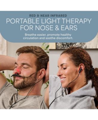 Red Light Therapy Device – Red-Light Therapy for Nose & Ears, Portable Near Infrared Sinus Relief & Pain Recovery at Home