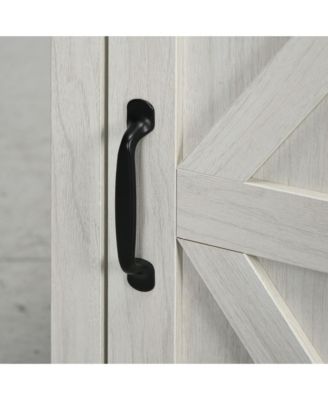 End Table with Charging Station and USB Ports,