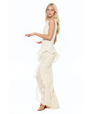White Ball Gowns - Macy's