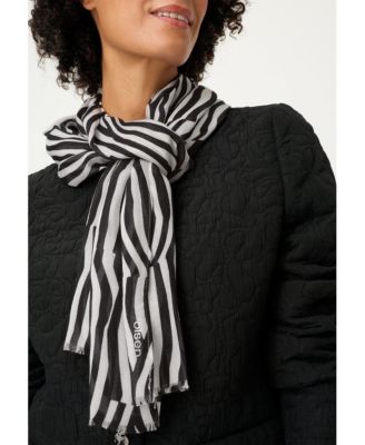 Women's Modern Zebra Scarf