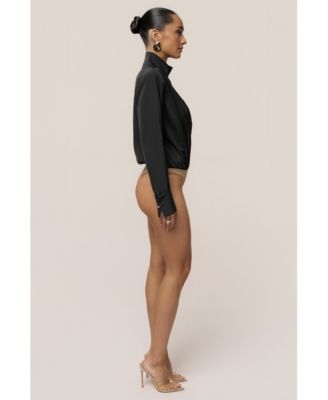 Women's Visionary Pleated Bodysuit