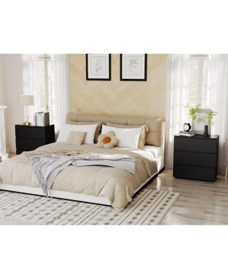 Nightstand with 3 Drawers,Bedside table,Chest Nightstands