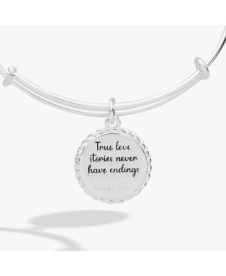 Wife 'True Love Stories Never Have Endings' Charm Bangle
