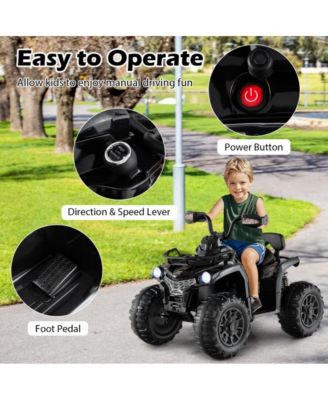 12V Kids Ride On ATV 4 Wheeler with MP3 and Headlights