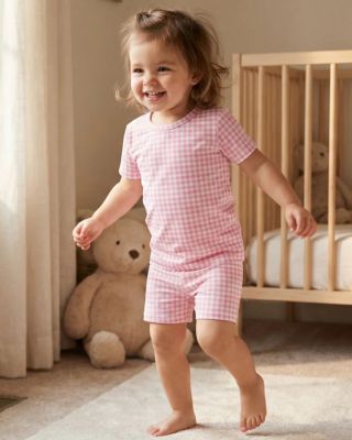 Toddler Girls Sugar Gingham Pajama Set