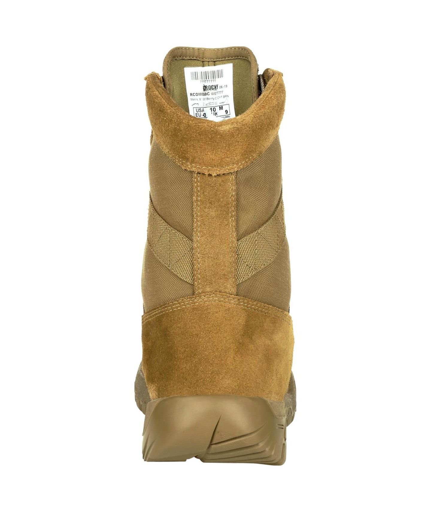 Мужские ботинки ROCKY C4R V2 Tactical Military Boot, цвет: Коричневый — фото 4