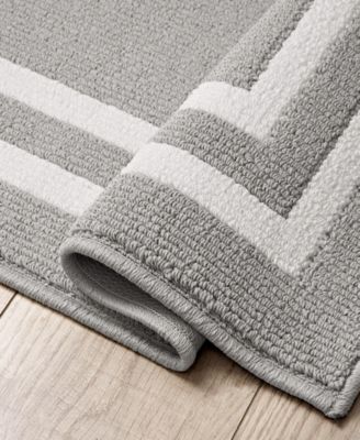 Double Border Runner Rug, 22" x 6''