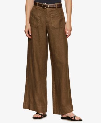 Women's The Linen Marine Wide-Leg Pants 