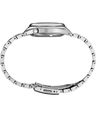 Women's Silver Stainless Steel Bracelet Watch, 32mm