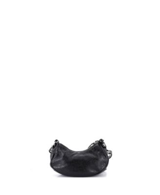 XS Le Cagole Giant Spikes Shoulder Bag Leather