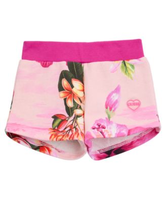 Baby Girls' Short-Sleeve T-Shirt and Shorts, 2-Piece Set