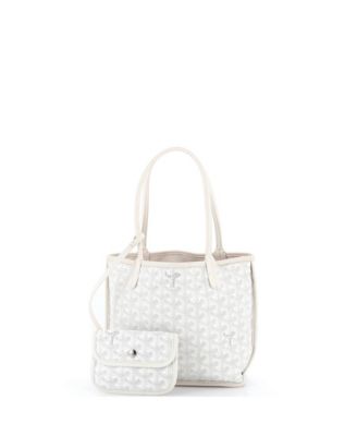 Mini Anjou Reversible Tote Coated Canvas