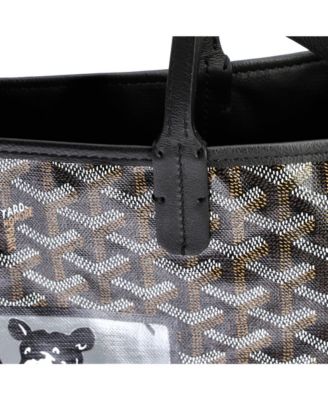 PM Anjou Reversible Tote Printed Coated Canvas