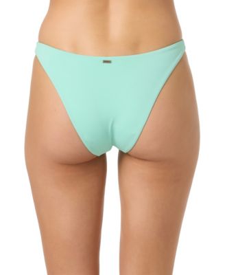 Women's Saltwater Flamenco Solid Cheeky Coverage Swim Bottoms
