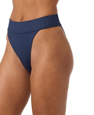 Women's Shorebreak Rib Santa Barbara High-Rise Bikini Bottom