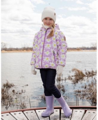 Big Girls Quilted Mid-Season Jacket