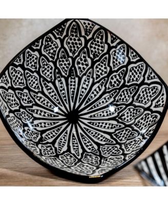 Ceramic Safi Set of 3 Nesting Bowls