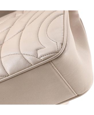 Small Gancini Turnlock Flap Bag Gancini Quilted Leather