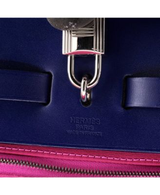 39 Herbag Zip Leather and Toile