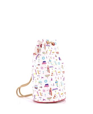 Petit Chalutier Duffle Bag Printed Canvas