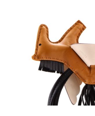 Pre-Owned HERMES PM GriGri Rodeo Bag Charm Leather