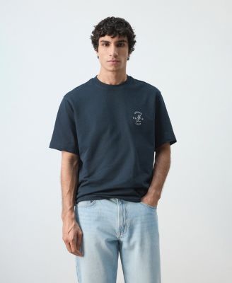 Men's Heavyweight Graphic Embroidered T-Shirt