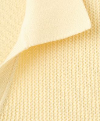 Men's Cotton Knitted Structure Polo Shirt