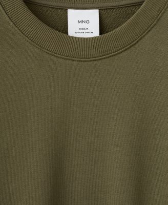 Men's Cotton Regular-Fit Sweatshirt